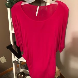 Hot pink tunic top!